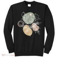 Abstract Floral Modern Botanical Sweatshirt thumb 0