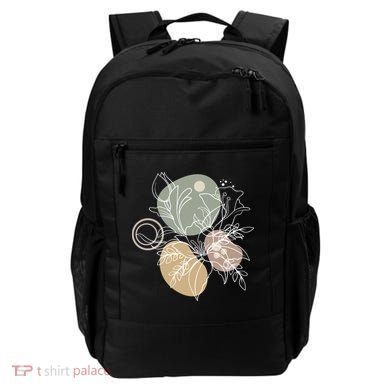Abstract Floral Modern Botanical Backpack