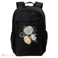 Abstract Floral Modern Botanical Backpack thumb 0