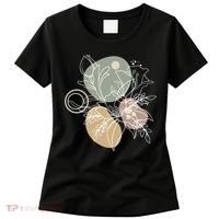 Abstract Floral Modern Botanical Women's T-Shirt thumb 0