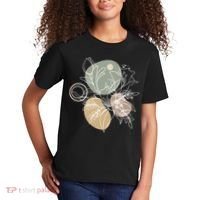 Abstract Floral Modern Botanical Kids T-Shirt thumb 2