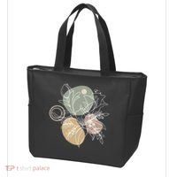 Abstract Floral Modern Botanical Tote Bag thumb 3