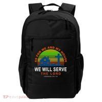 As For Me And My House We Will Server The Lord Backpack thumb 0