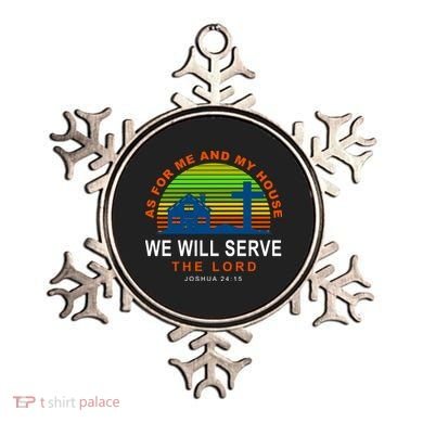 As For Me And My House We Will Server The Lord Ornament