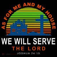 As For Me And My House We Will Server The Lord Ornament thumb 1