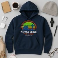 As For Me And My House We Will Server The Lord Hoodie thumb 3
