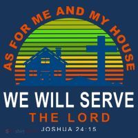 As For Me And My House We Will Server The Lord Golf Towel thumb 3