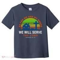 As For Me And My House We Will Server The Lord Toddler T-Shirt thumb 0