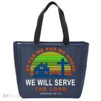 As For Me And My House We Will Server The Lord Tote Bag thumb 0