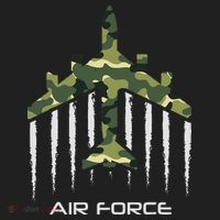 Air force Military pilot Fighter jet Camouflage American Pj Women's Sweatshirt thumb 2