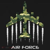Air force Military pilot Fighter jet Camouflage American Pj Long Sleeve Shirt thumb 2