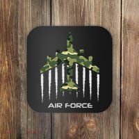 Air force Military pilot Fighter jet Camouflage American Pj Coaster thumb 0
