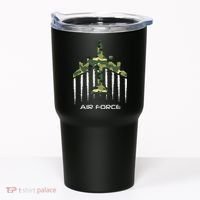Air force Military pilot Fighter jet Camouflage American Pj Tumbler thumb 0