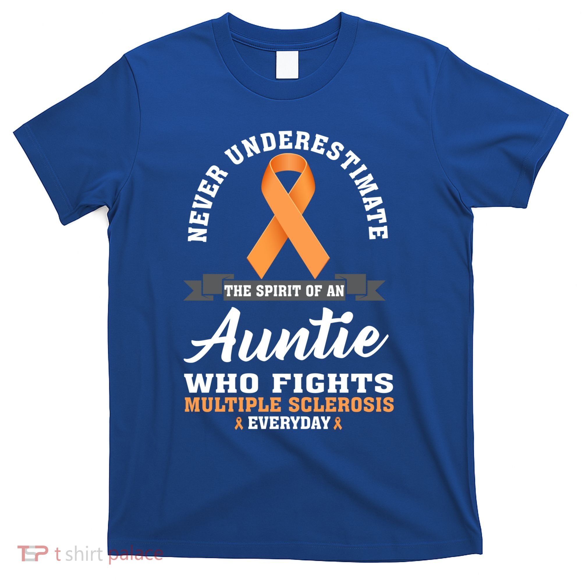 Auntie Fights Multiple Sclerosis Ms Warrior Cool Gift T-Shirt