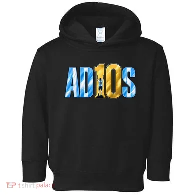 Adios Farewell Messi Toddler Hoodie