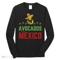 Avocados From Mexico Mexican Day Flag Avocado Costume Long Sleeve Shirt thumb 0