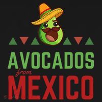 Avocados From Mexico Mexican Day Flag Avocado Costume Apron thumb 3