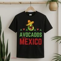 Avocados From Mexico Mexican Day Flag Avocado Costume T-Shirt thumb 2