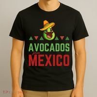 Avocados From Mexico Mexican Day Flag Avocado Costume T-Shirt thumb 3