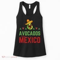 Avocados From Mexico Mexican Day Flag Avocado Costume Women's Tank Top thumb 0