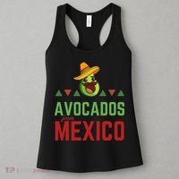 Avocados From Mexico Mexican Day Flag Avocado Costume Women's Tank Top thumb 3