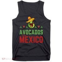 Avocados From Mexico Mexican Day Flag Avocado Costume Tank Top thumb 0