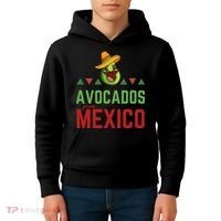 Avocados From Mexico Mexican Day Flag Avocado Costume Kids Hoodie thumb 4