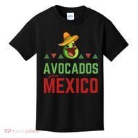Avocados From Mexico Mexican Day Flag Avocado Costume Kids T-Shirt thumb 0