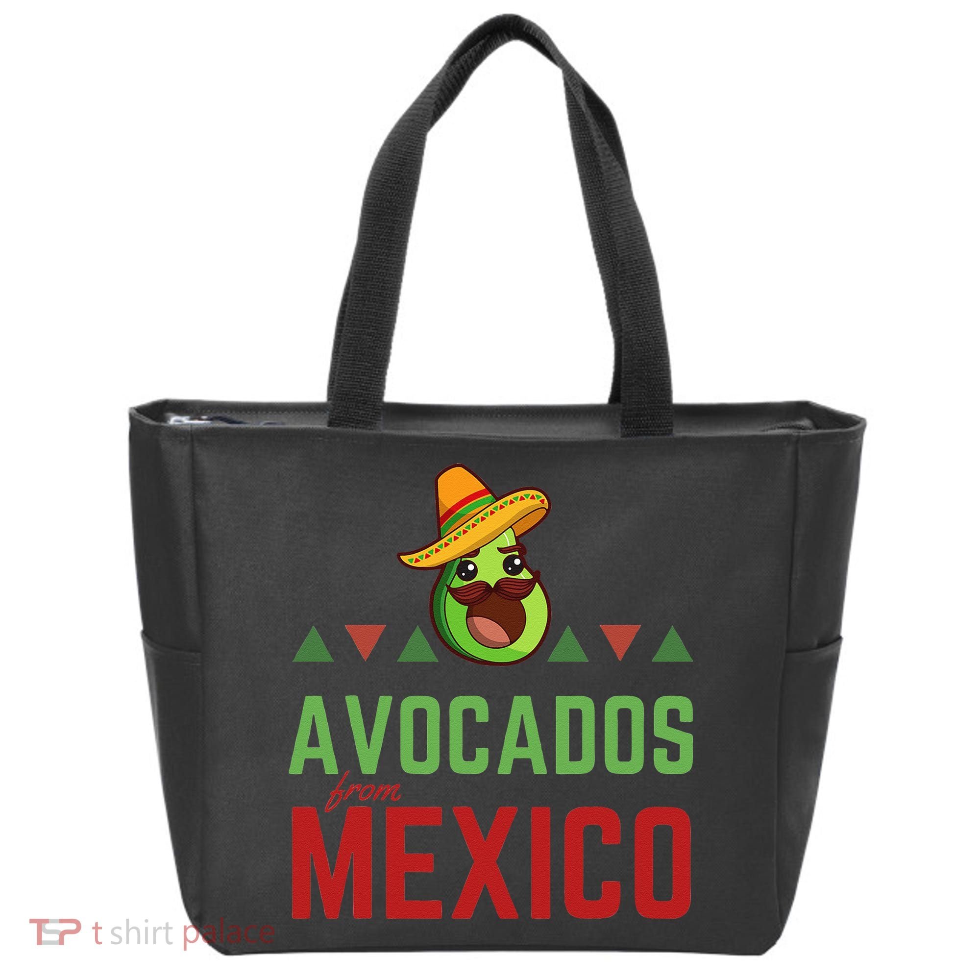 Avocados From Mexico Mexican Day Flag Avocado Costume Tote Bag