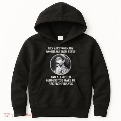 Are From Mars Humorous Space Enthusiast Kids Hoodie