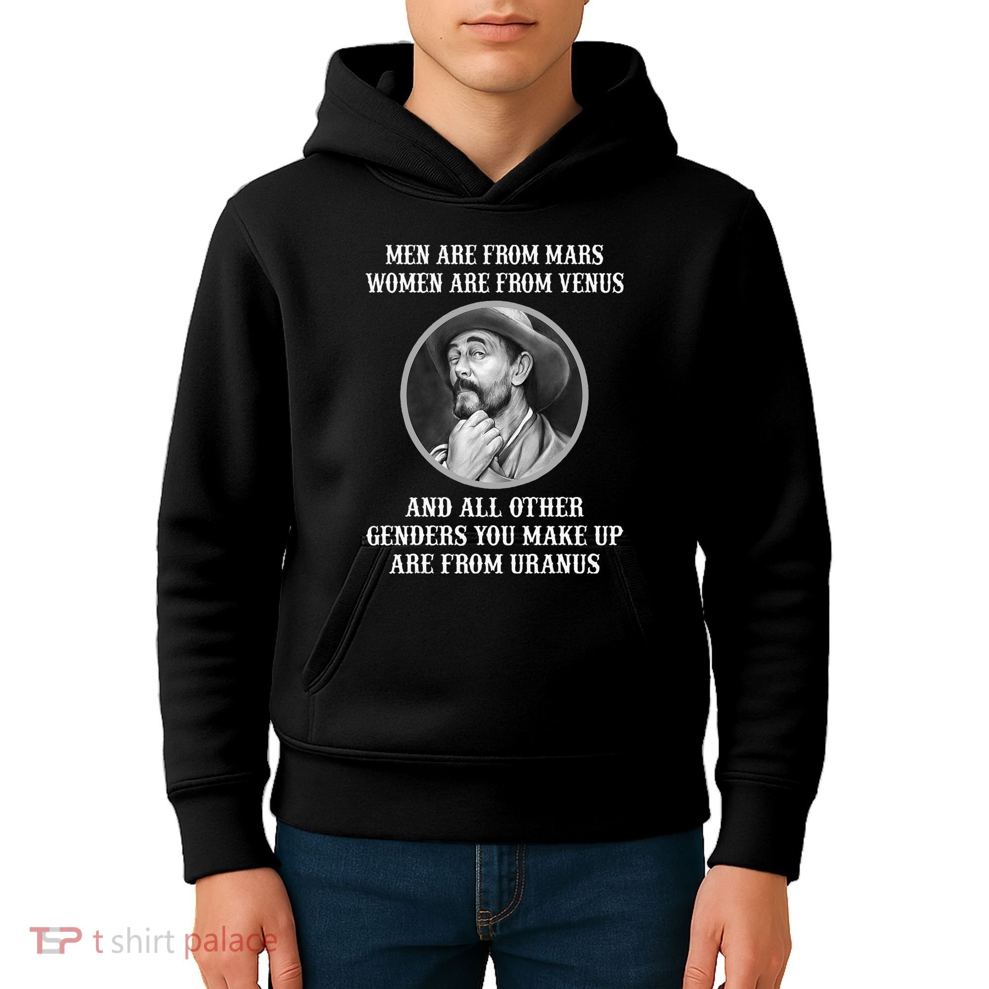 Are From Mars Humorous Space Enthusiast Kids Hoodie