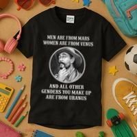Are From Mars Humorous Space Enthusiast Kids T-Shirt thumb 3