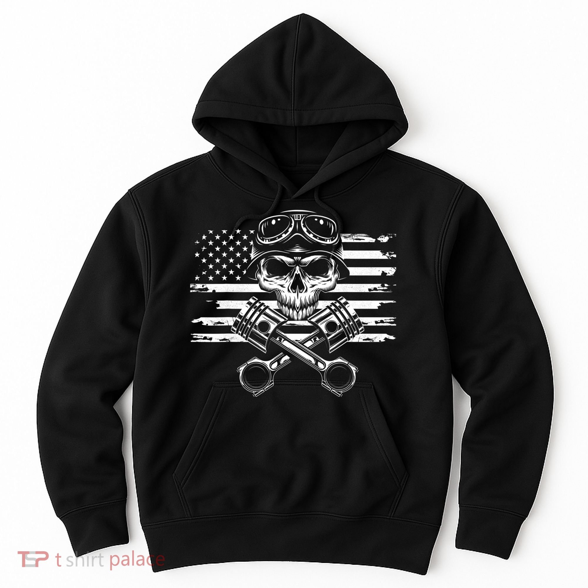 American Flag Motorcycle Apparel Motorcycle Hoodie