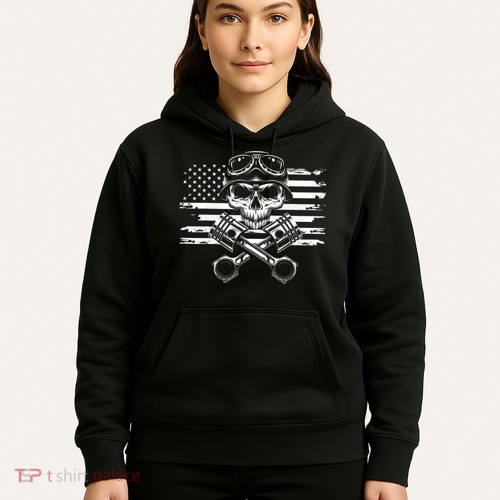 American Flag Motorcycle Apparel Motorcycle Hoodie