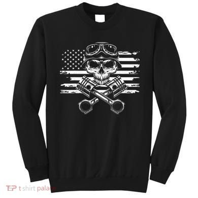 American Flag Motorcycle Apparel Motorcycle Sweatshirt