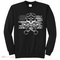 American Flag Motorcycle Apparel Motorcycle Sweatshirt thumb 0