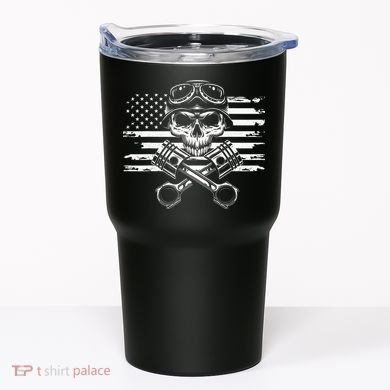 American Flag Motorcycle Apparel Motorcycle Tumbler