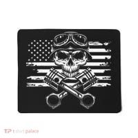 American Flag Motorcycle Apparel Motorcycle Mousepad thumb 0