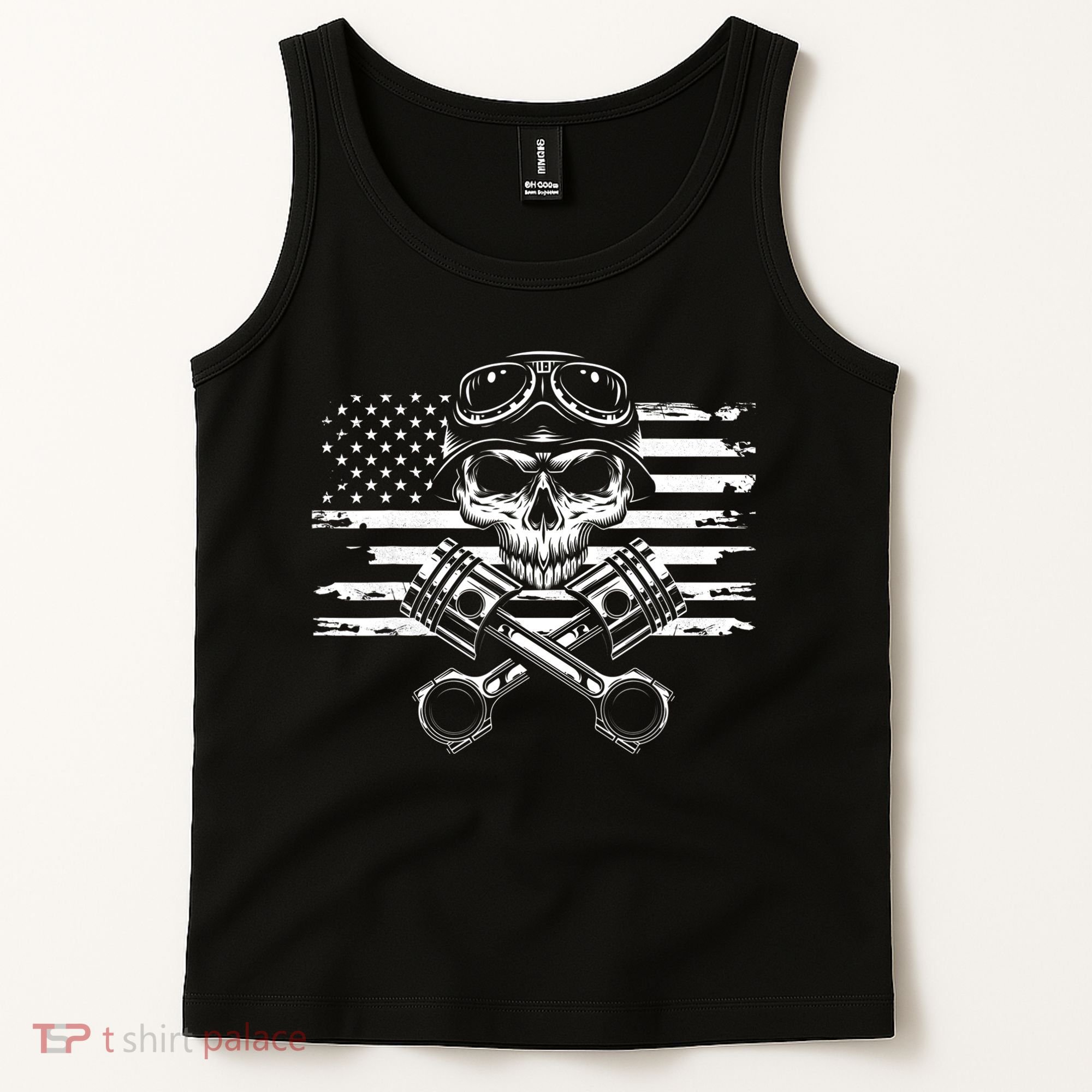 American Flag Motorcycle Apparel Motorcycle Tank Top
