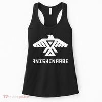 Anishinaabe First Nations Thunderbird Ojibwe Indigenous Women's Tank Top thumb 0