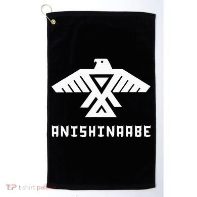 Anishinaabe First Nations Thunderbird Ojibwe Indigenous Golf Towel