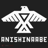 Anishinaabe First Nations Thunderbird Ojibwe Indigenous Golf Towel thumb 3