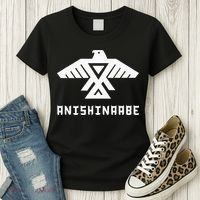 Anishinaabe First Nations Thunderbird Ojibwe Indigenous Women's T-Shirt thumb 3