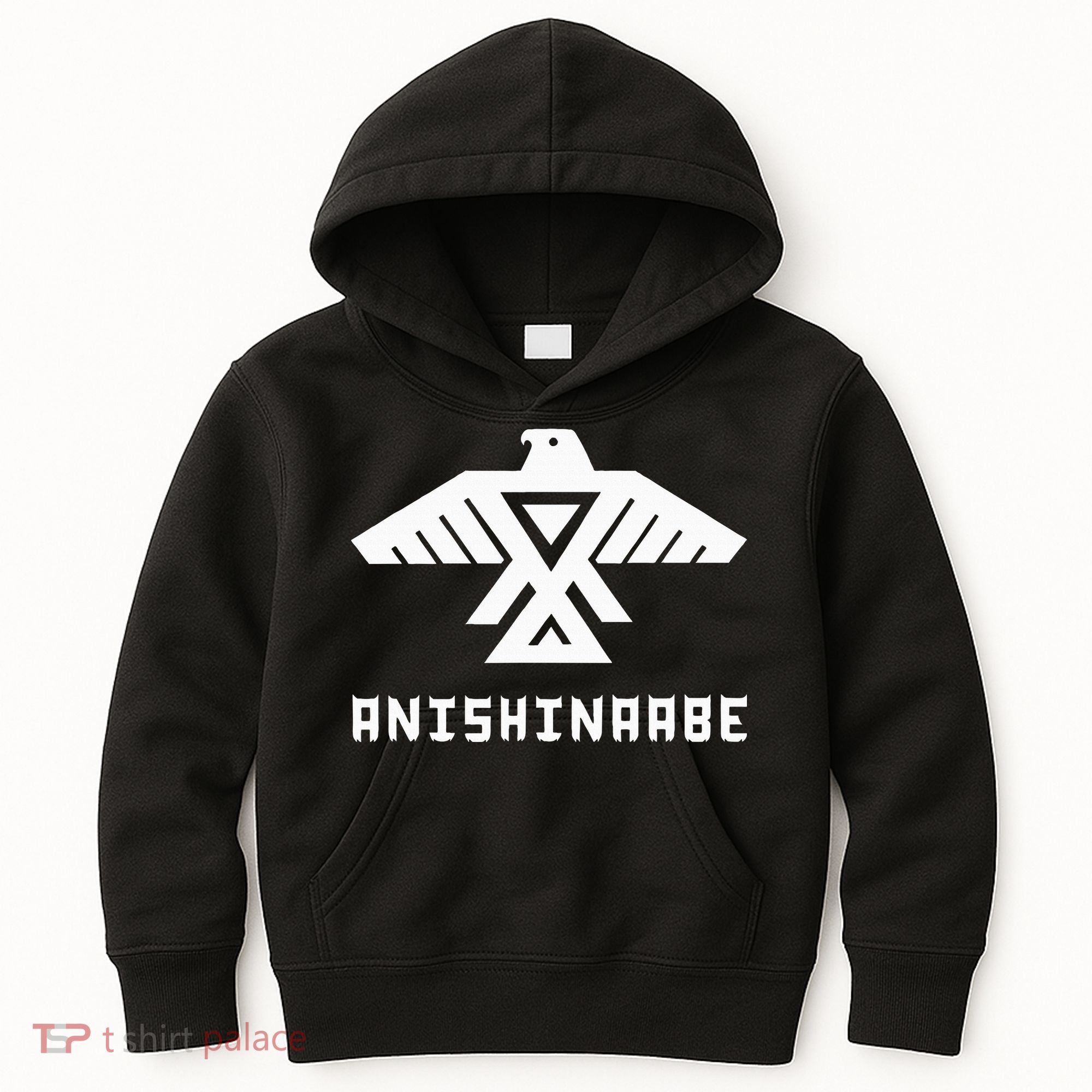 Anishinaabe First Nations Thunderbird Ojibwe Indigenous Kids Hoodie