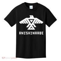 Anishinaabe First Nations Thunderbird Ojibwe Indigenous Kids T-Shirt thumb 0