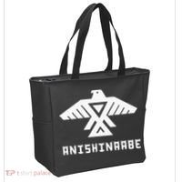 Anishinaabe First Nations Thunderbird Ojibwe Indigenous Tote Bag thumb 2