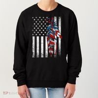 American Flag - Native Feather Month Indigenous Funny Gift Women's Sweatshirt thumb 0