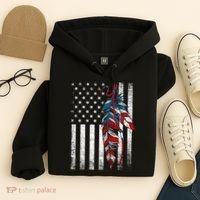 American Flag - Native Feather Month Indigenous Funny Gift Hoodie thumb 4