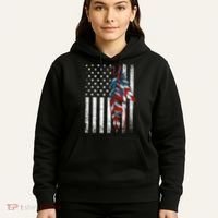 American Flag - Native Feather Month Indigenous Funny Gift Hoodie thumb 5