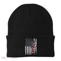 American Flag - Native Feather Month Indigenous Funny Gift Beanie thumb 0